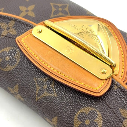 Louis Vuitton Pochette Beverly Monogram Leather Brown Light Shoulder Bag Gold — view 6