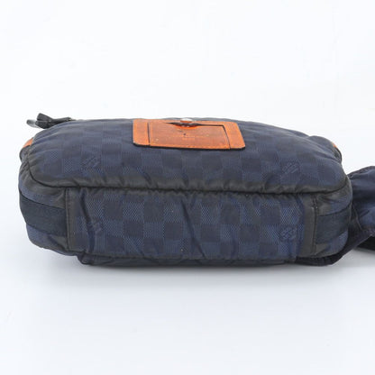 Louis Vuitton Damier Challenge Bum Bag Leather 2-Way Crossbody Waist Pouch — view 6