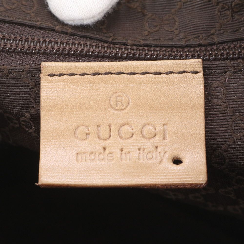 Gucci Leather Shoulder Bag — view 8