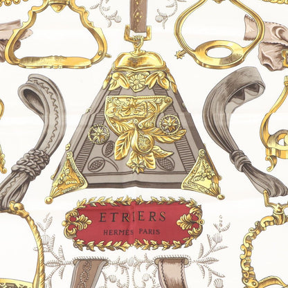 Hermes Carre 90 Etriers Stirrup Silk 100% Scarf — view 6