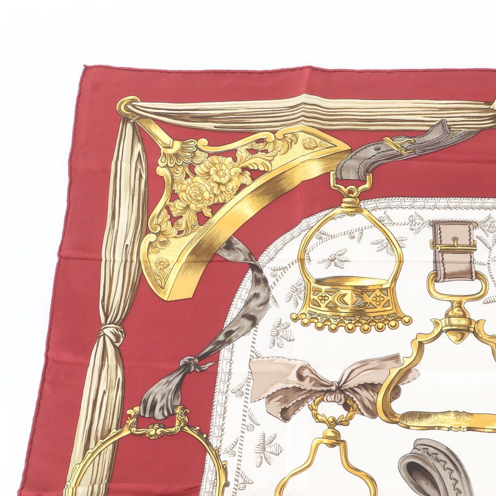 Hermes Carre 90 Etriers Stirrup Silk 100% Scarf — view 2