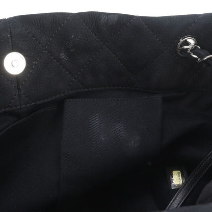 Chanel Quilted Leather Chain Shoulder Bag — view 8