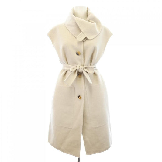 Hermes Long Vest Beige
