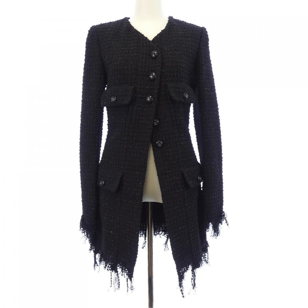 Chanel 22c Coat Black