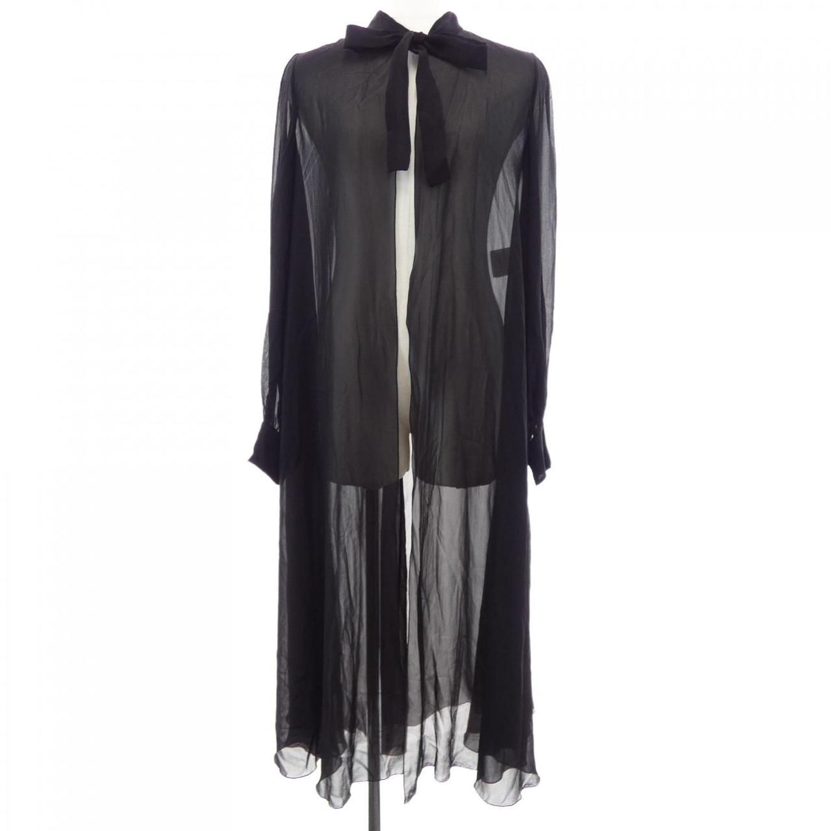 Chanel Long Cardigan Black