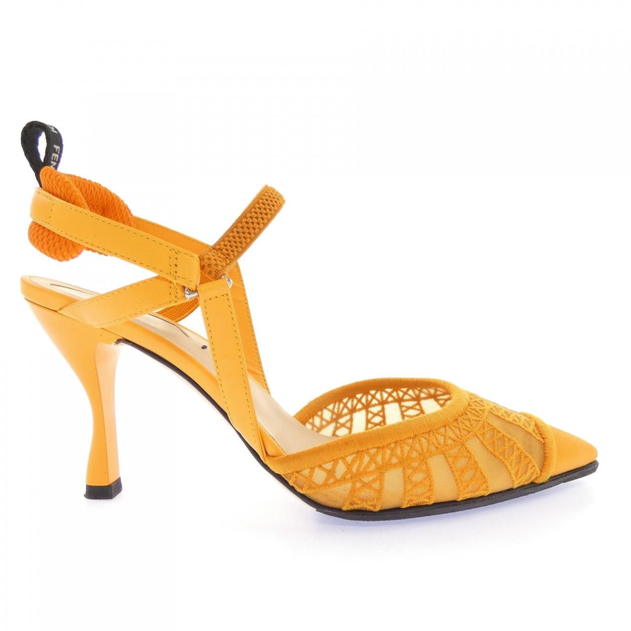Fendi Heels Orange