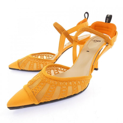 Fendi Heels Orange — view 3