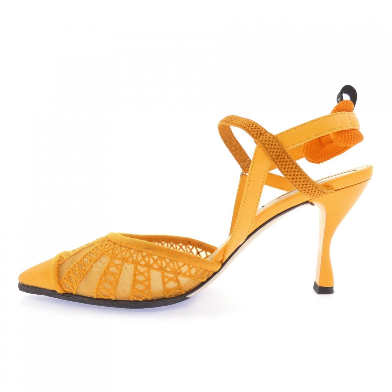 Fendi Heels Orange — view 2