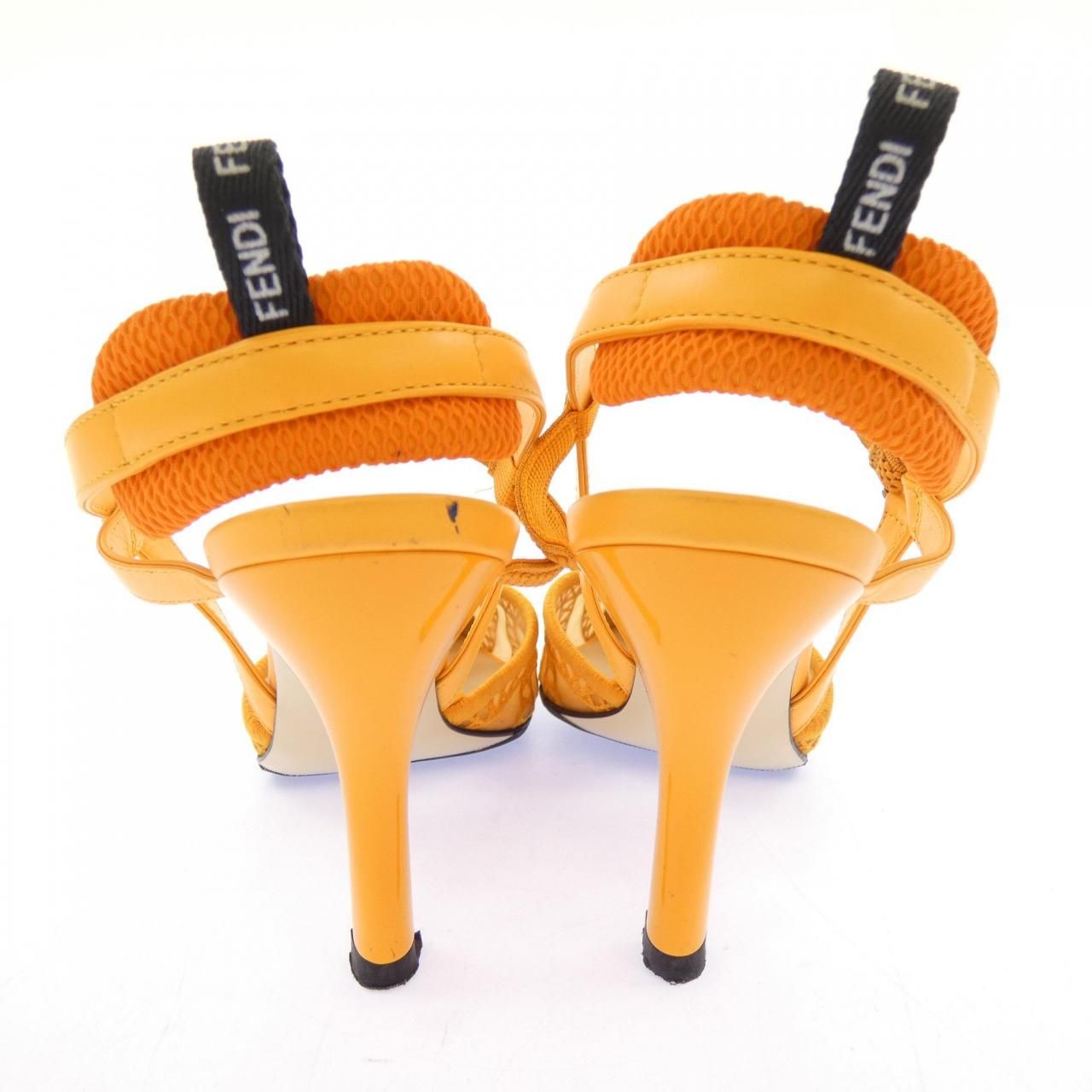 Fendi Heels Orange — view 5