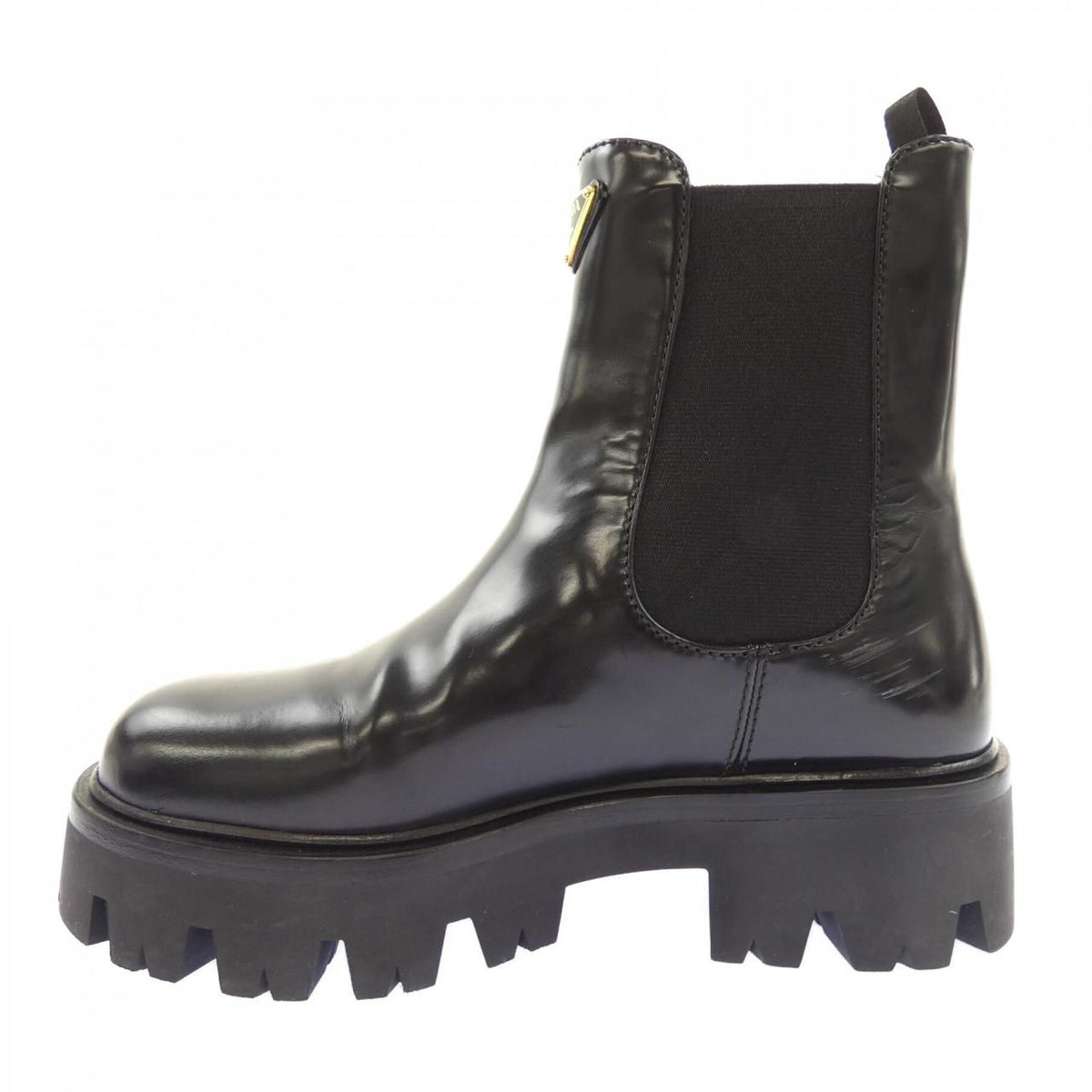 Prada Triangle Logo Boots — view 2
