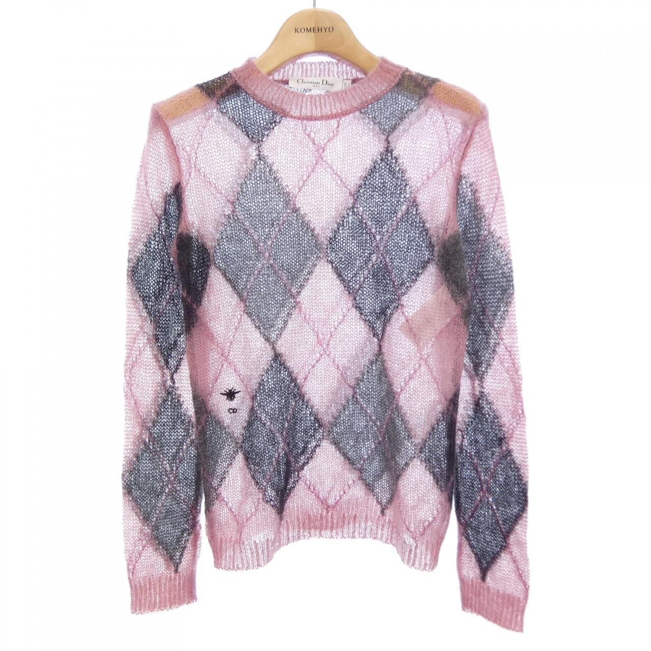 Dior Knit Sweater Pink