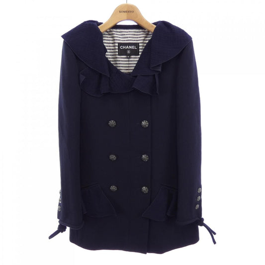 Chanel Coat Navy