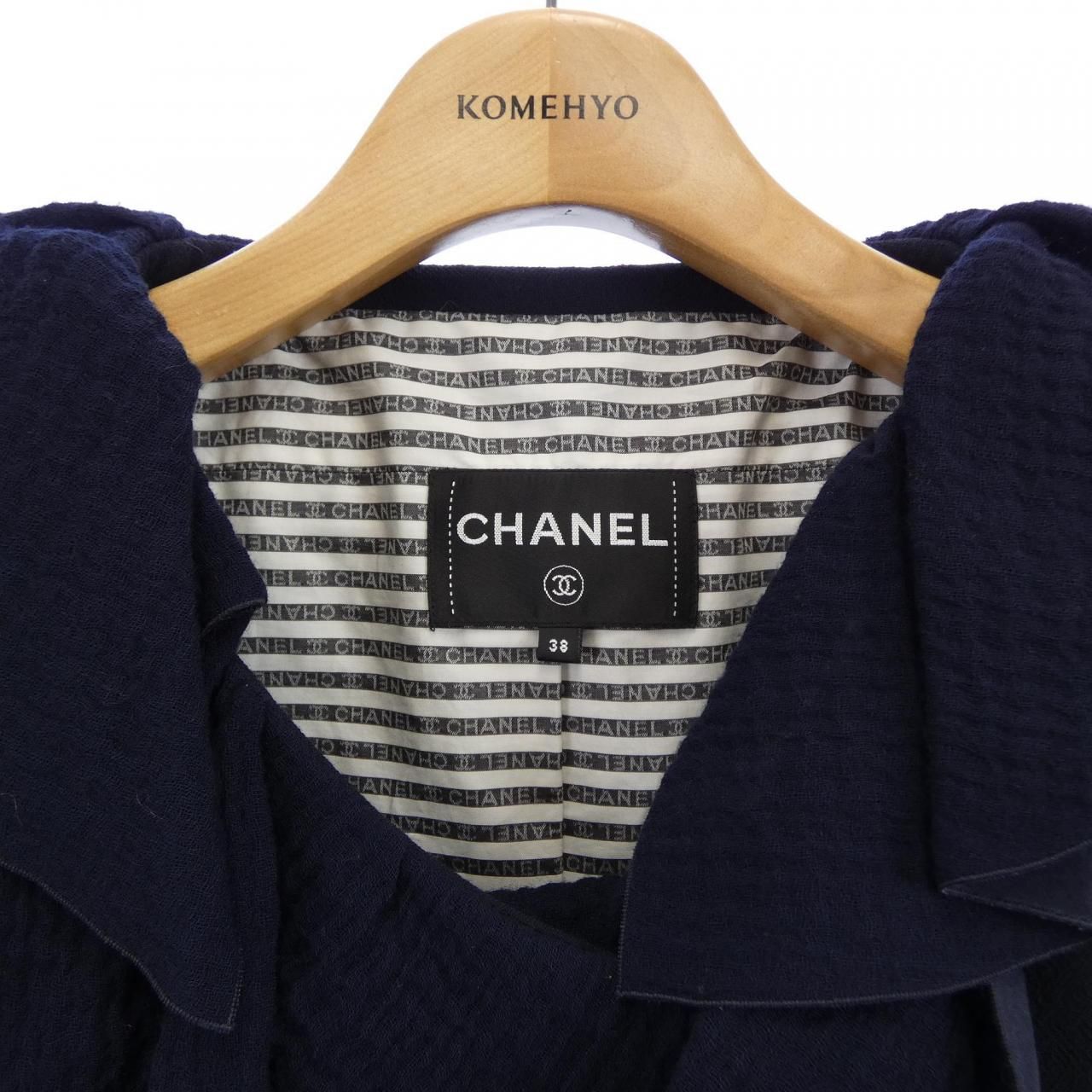 Chanel Coat Navy — view 6