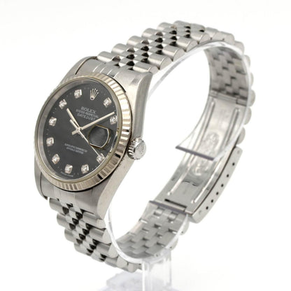 Rolex Datejust Stainless Steel White Gold Automatic — view 2