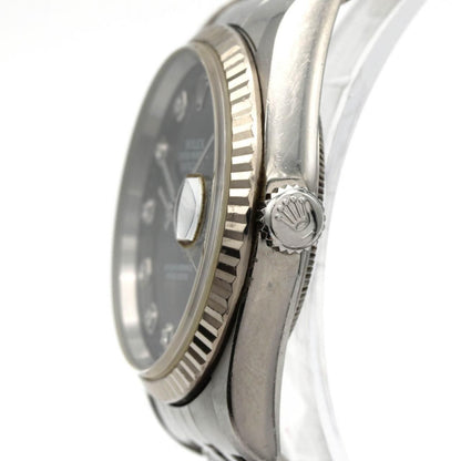 Rolex Datejust Stainless Steel White Gold Automatic — view 3