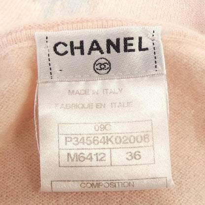 Chanel Knit Sweater Pink — view 4