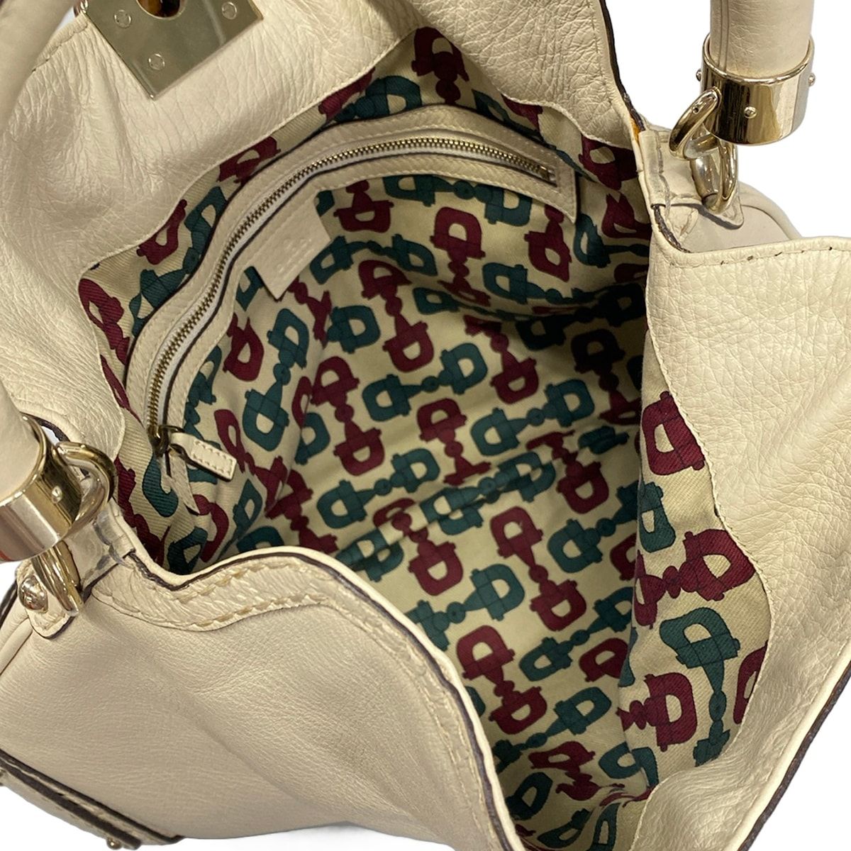 Gucci Handbag Indy Ivory Leather — view 7