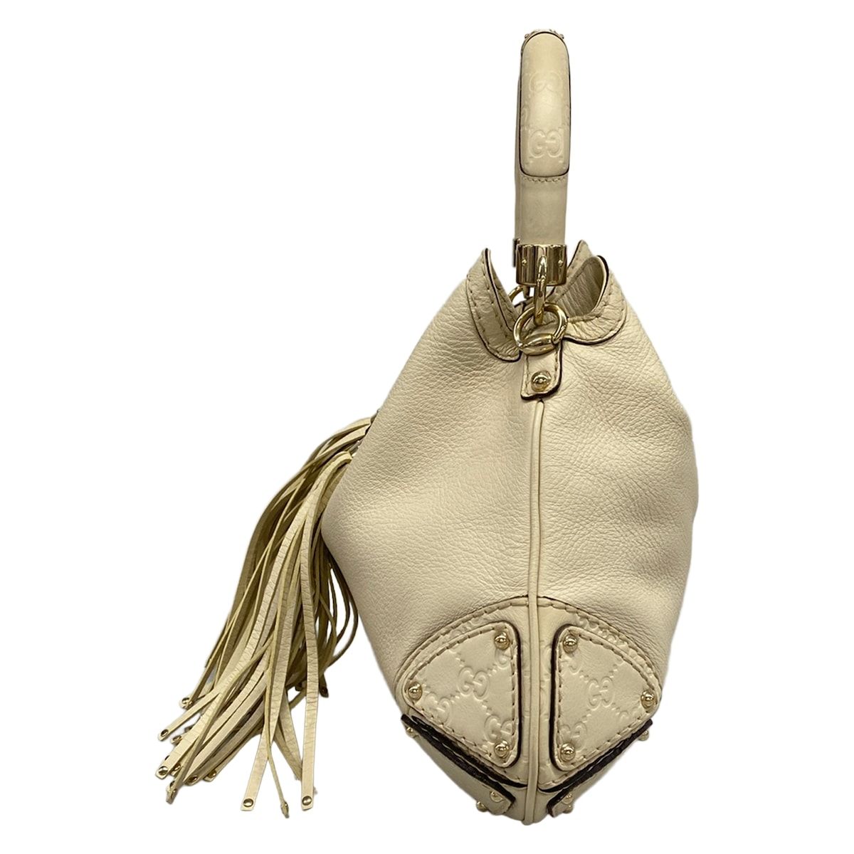 Gucci Handbag Indy Ivory Leather — view 4