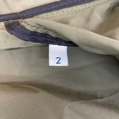 Moncler Jacket M Ancilla Khaki Zip Up Spring Fall 2 — view 5