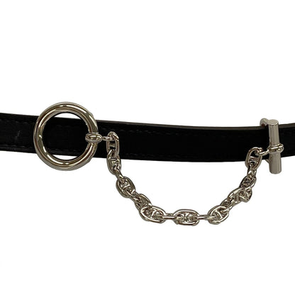Hermes Belt 70 Black Chaine D'ancre Leather — view 3
