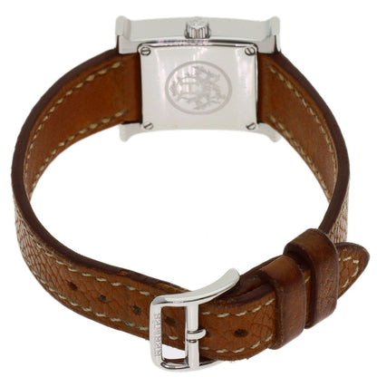 Hermes H Watch Mini SS Leather — view 7