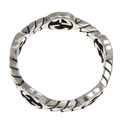 Gucci Interlocking G Chain Ring Silver — view 4