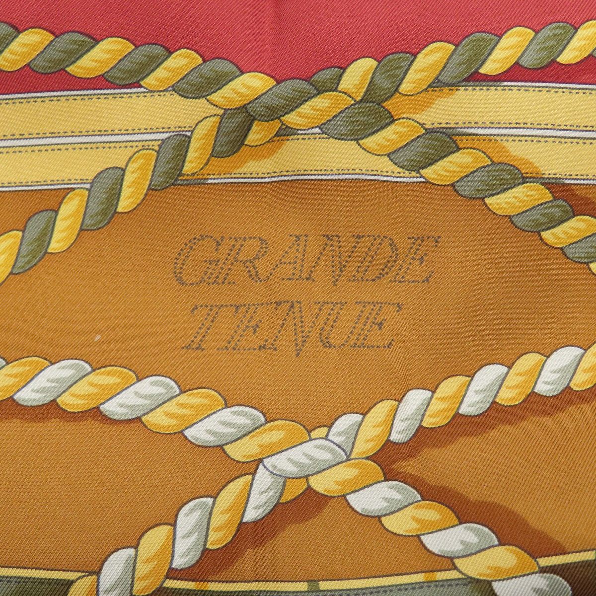 Hermes Carre 90 Horse Formal Wear Scarf Silk — view 5