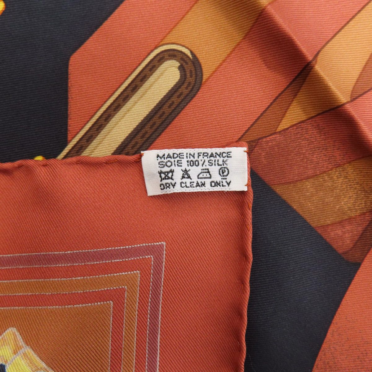 Hermes Carre 90 Suspender Belt Scarf Silk — view 5