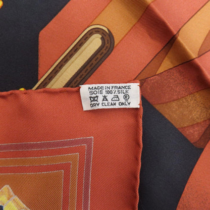 Hermes Carre 90 Suspender Belt Scarf Silk — view 5