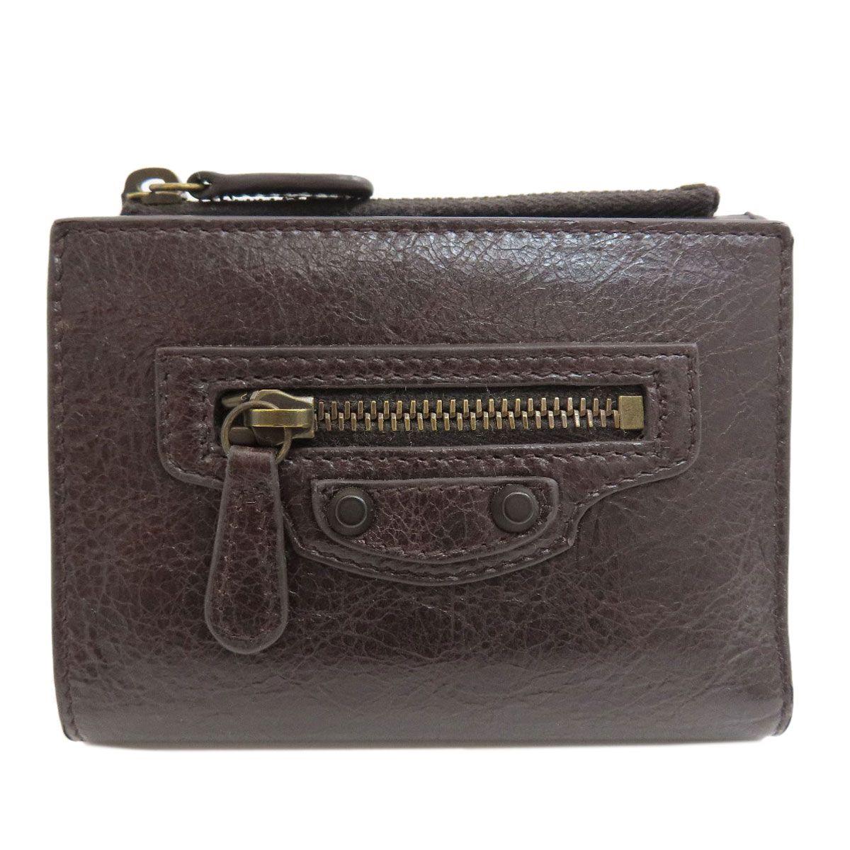 Balenciaga Le City Bifold Wallet Leather