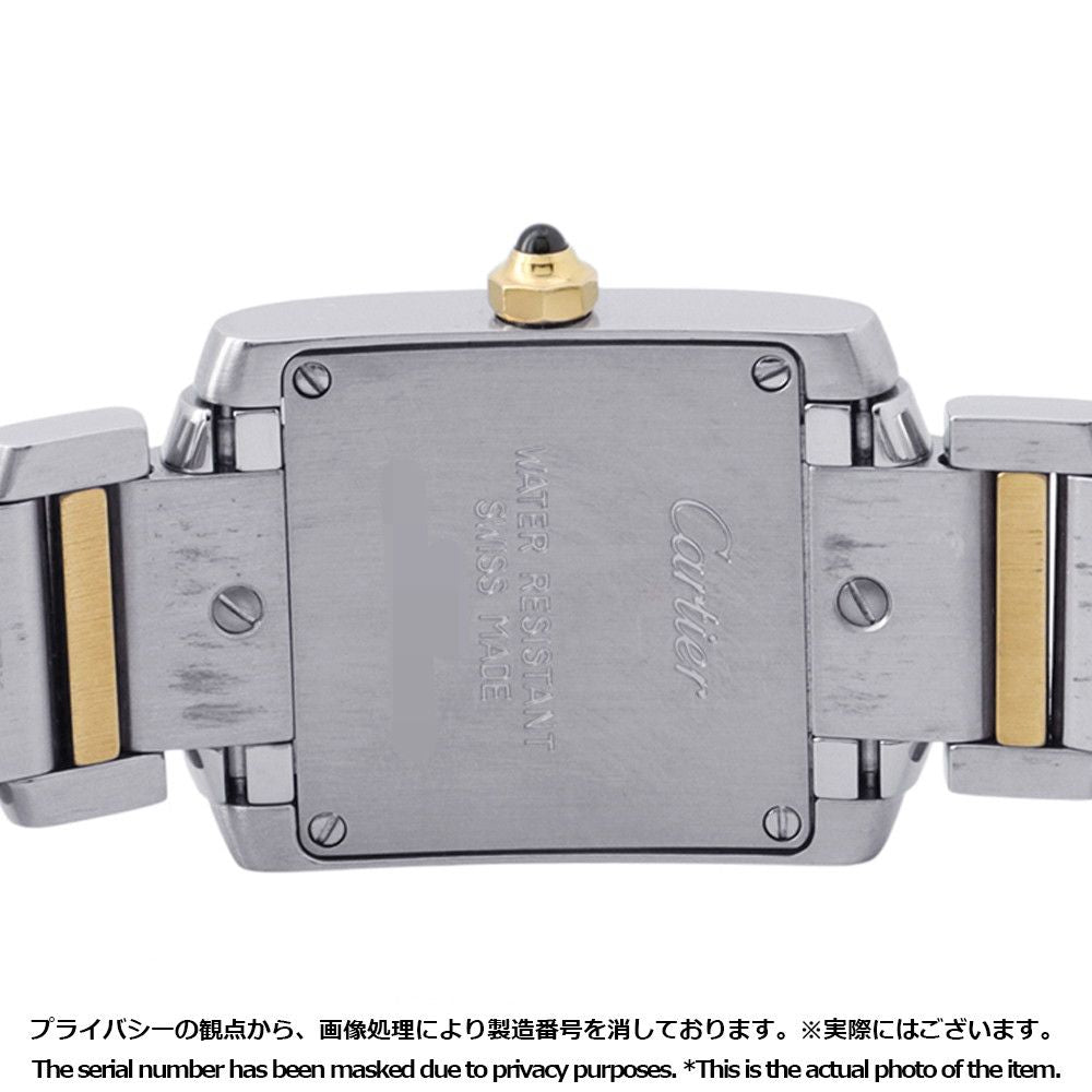 Cartier Tank Francaise SM Watch White Dial Quartz — view 3