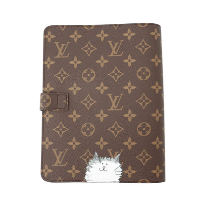 Louis Vuitton Notebook Cover Monogram Agenda Bureau MM Diary Gray Coddington — view 3