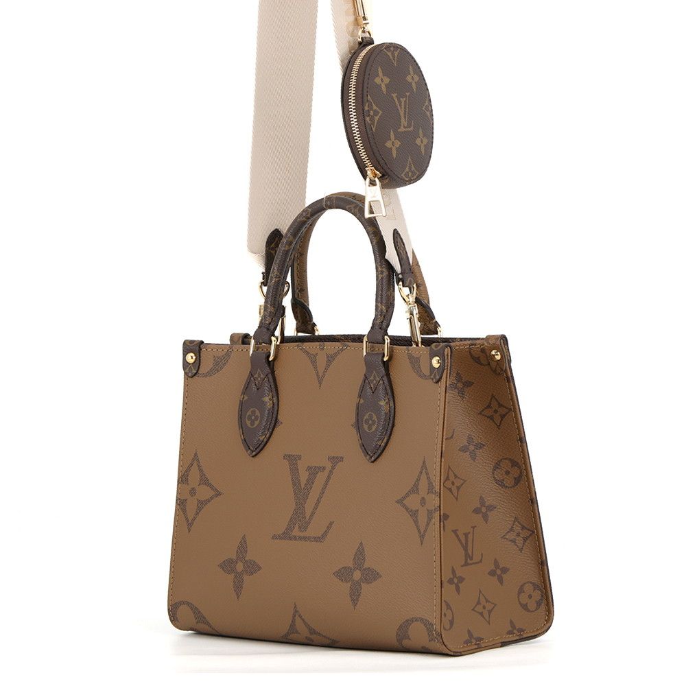 Louis Vuitton Monogram Reverse Giant On The Go PM 2-Way Shoulder Bag — view 2