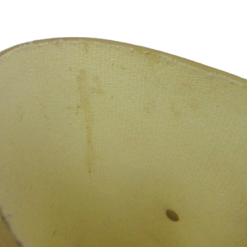 Chanel Camellia CC Logo Rain Boots Rubber Glitter Long Beige — view 8