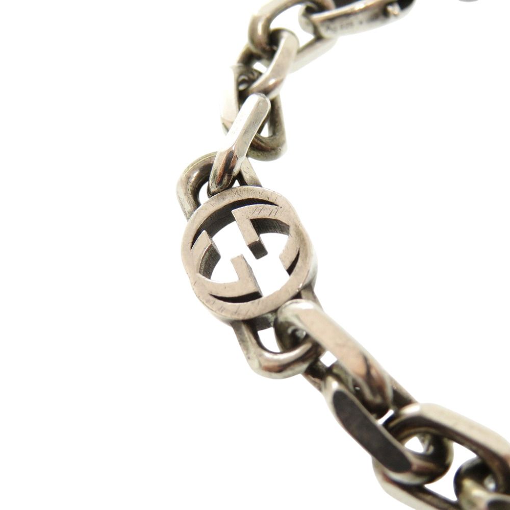 Gucci Interlocking G Chain 925 Sterling Silver Necklace — view 4