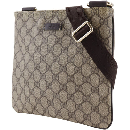 Gucci GG Supreme Canvas Brown Shoulder Bag — view 2