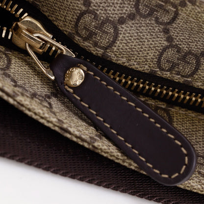 Gucci GG Supreme Canvas Brown Shoulder Bag — view 8