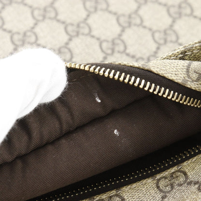 Gucci GG Supreme Canvas Brown Shoulder Bag — view 7