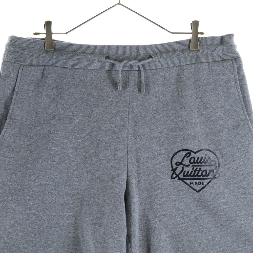 Louis Vuitton 22 SS NIGO Logo Print Sweatshirt Shorts Gray — view 3