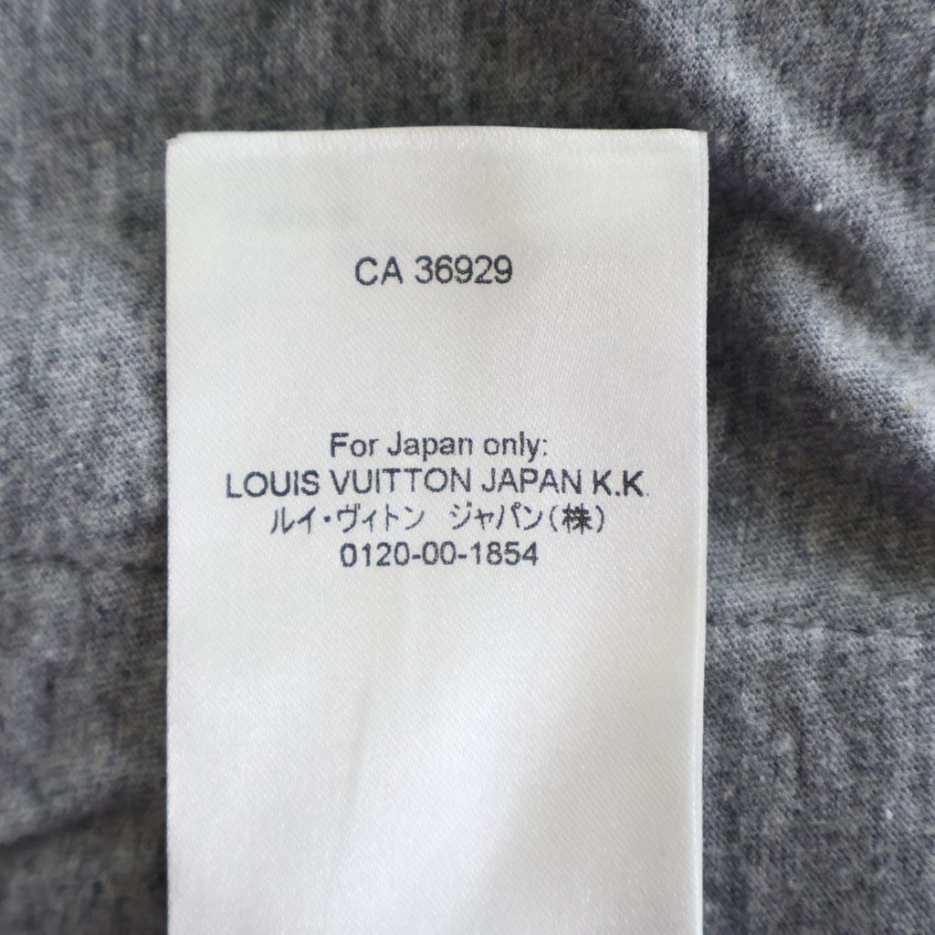 Louis Vuitton 22 SS NIGO Logo Print Sweatshirt Shorts Gray — view 8