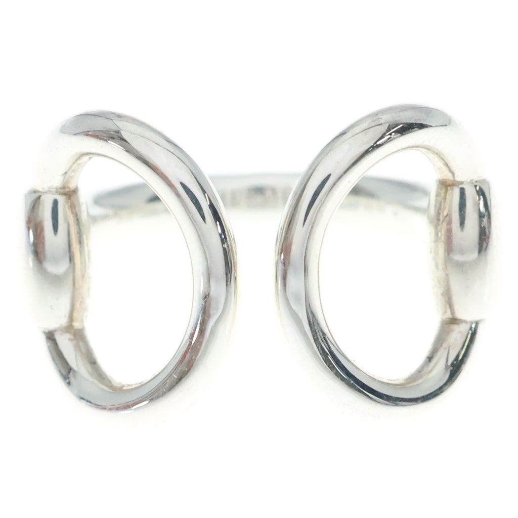 Hermes Nausicaa Carine Ring Silver