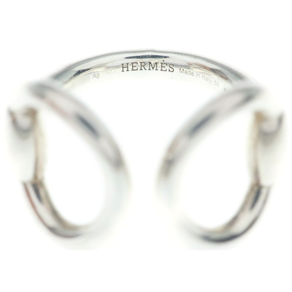 Hermes Nausicaa Carine Ring Silver — view 4
