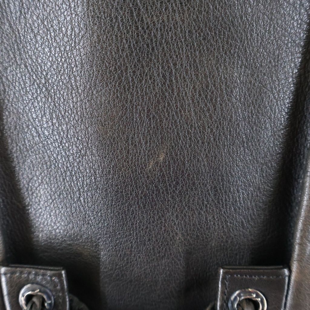 Chrome Hearts 4 Button Leather Vest Black — view 7