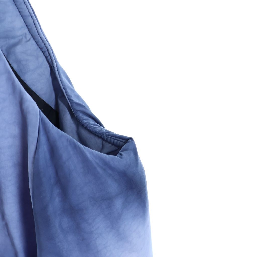 Loewe on Running Puffer Vest on Tie Dye Technical Shell Hooded Jacket Navy — view 6