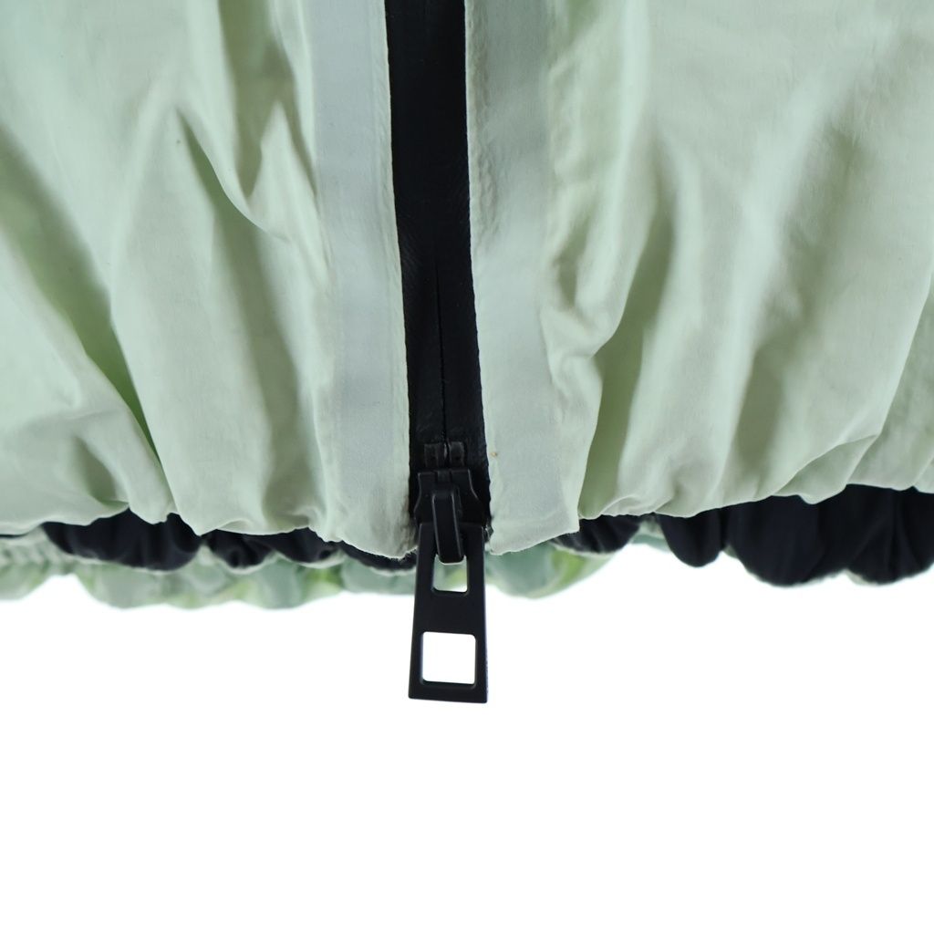 Loewe on Running Puffer Vest on Tie Dye Technical Shell Hooded Jacket Green — view 6