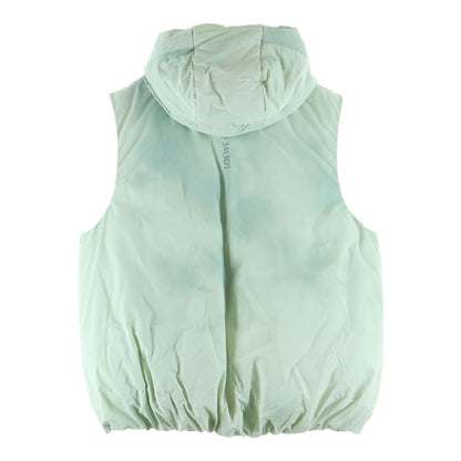 Loewe on Running Puffer Vest on Tie Dye Technical Shell Hooded Jacket Green — view 2