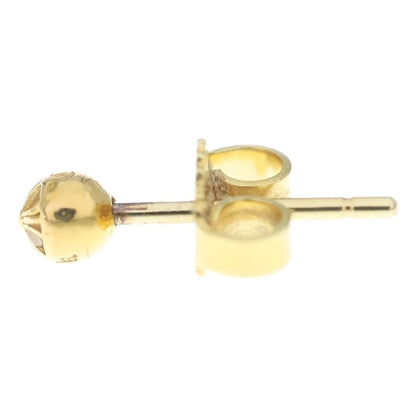 Chrome Hearts 22 Stud Ball Mini Cross Earrings Gold — view 3