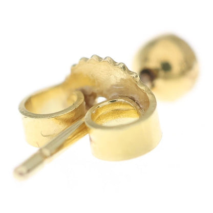 Chrome Hearts 22 Stud Ball Mini Cross Earrings Gold — view 2