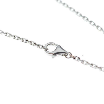 Cartier Love Circle Necklace Diamond 18k White Gold Pendant — view 4