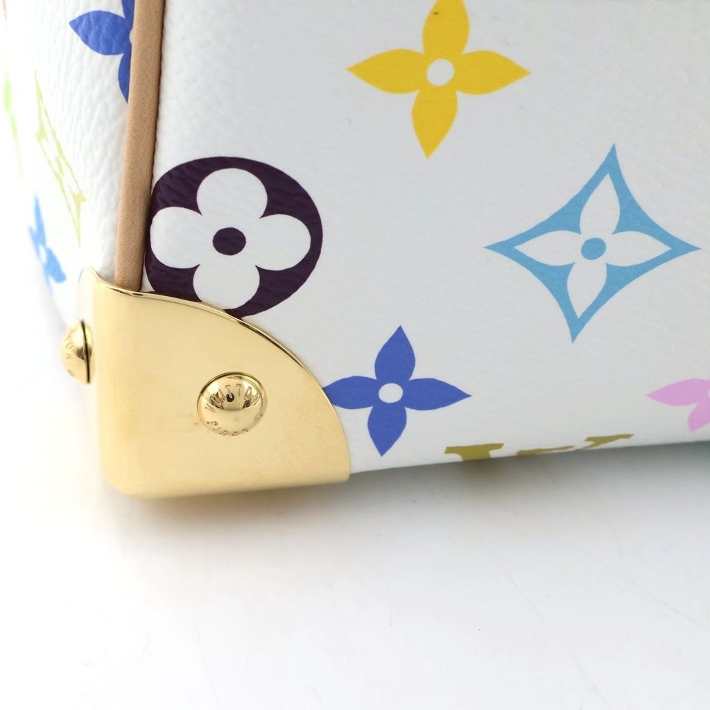Louis Vuitton Monogram Multicolor Speedy 25 Leather 2-Way Shoulder Bag Mini — view 6